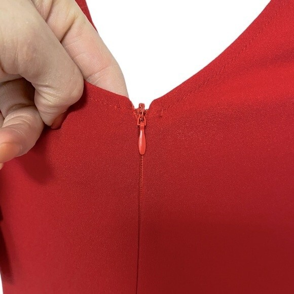 Bella Barnett Flared Sleeve Cut-Off Dress - Picture 7 of 9